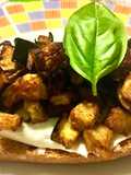 Bruschetta with Greek Yogurt and Eggplant