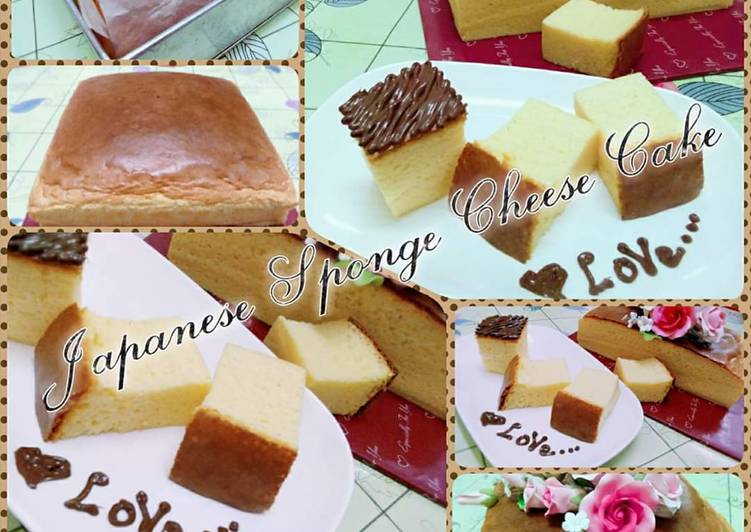 Arahan Memasak Japanese Sponge Cheese yang Sederhan