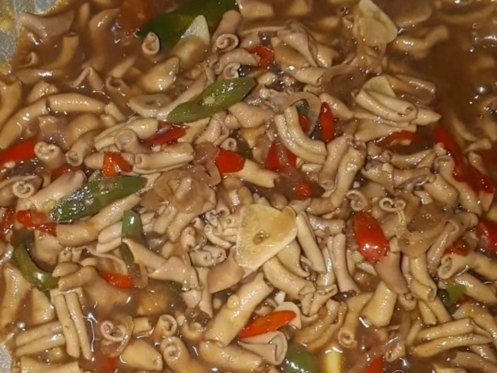 Cara Gampang Menyiapkan Oseng mercon usus ayam yang Lezat Sekali