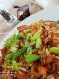 Nasi Goreng Putih Sosis ala Mbak Nadia Santoso