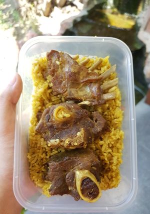 Foto resep Nasi kebuli kambing oven