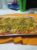 Pizza frango integral