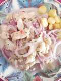 Cebiche de lenguado