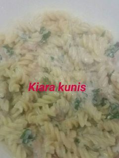 صورة لوصفة معكرونة الجبن ب التونه لذيذة وطعم لا يقاوم 😋❤