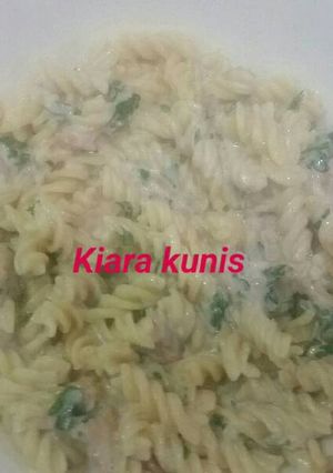 صورة لوصفة معكرونة الجبن ب التونه لذيذة وطعم لا يقاوم 😋❤