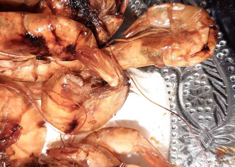 Resep Udang Bakar teflon, Sempurna