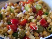 A picture of orzo salad