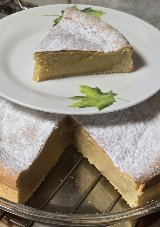 Una foto de Tarta de Santiago