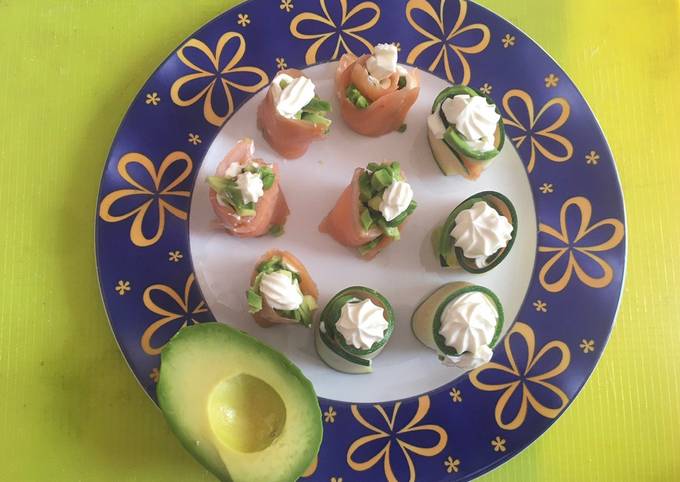 Sushi di Salmone, Philadelphia, Avocado 🥑 e Zucchine