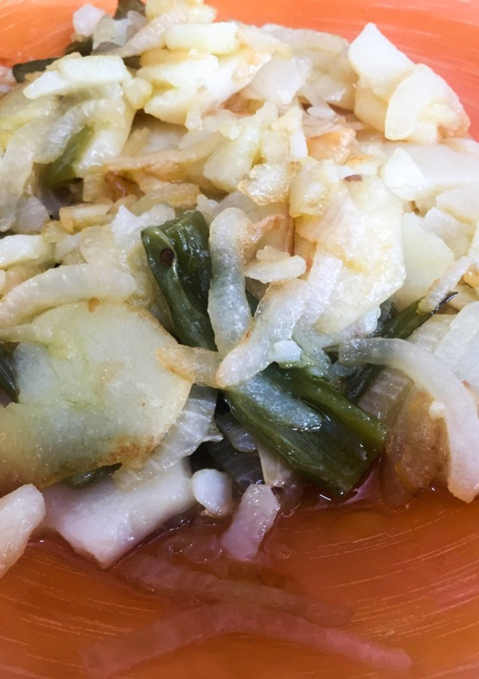 Una foto de Patatas a lo pobre