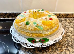 Foto principal de Roscón de reyes muy esponjoso “sin gluten”