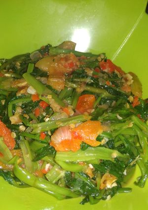 Foto resep Kangkung bumbu kencur