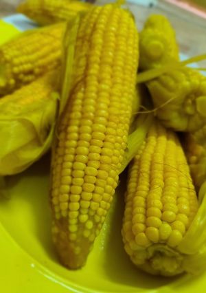 صورة لوصفة ذرة وبس 🌽🌽/ حبش