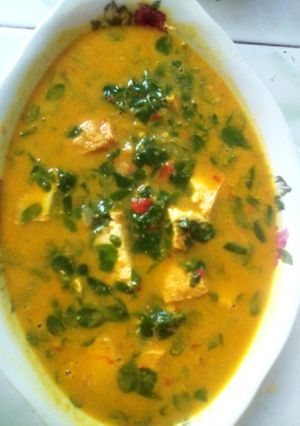 Foto resep Sayur Lodeh tahu daun kelor