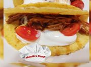 A picture of taco tortillas