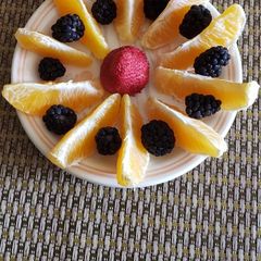 A picture of Let's enjoy something healthy.