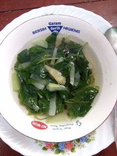 Foto resep Kuah bening sayur bayam dan labu siam
