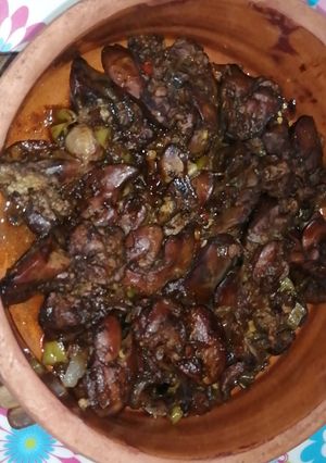 صورة لوصفة كبدة دجاج 🐔