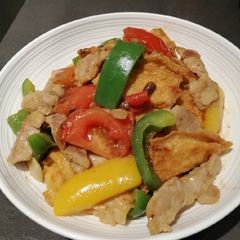 A picture of Bean Sauce Veges.