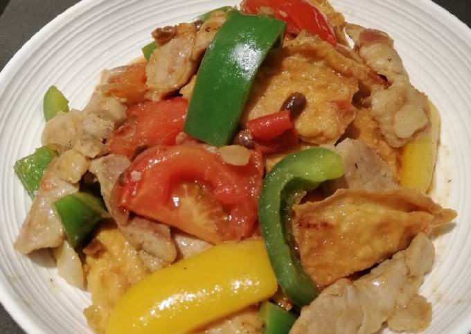 Simple Way to Make Anthony Bourdain Bean Sauce Veges