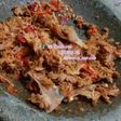 Iwak pe (ikan pari) sambel kencur