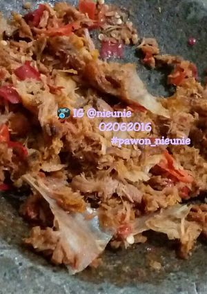 Foto resep Iwak pe (ikan pari) sambel kencur