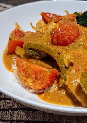 A picture of Chicken Jalfrezi.