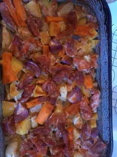 Tepsis krumpli ahogy Zsani szereti recept fotója