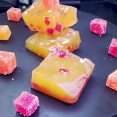 A picture of Corn flour halwa.