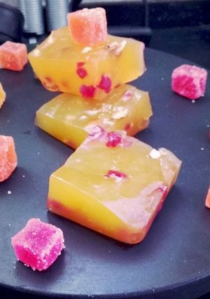 A picture of Corn flour halwa.