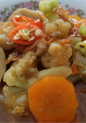 Foto resep Capcai kuah sederhana