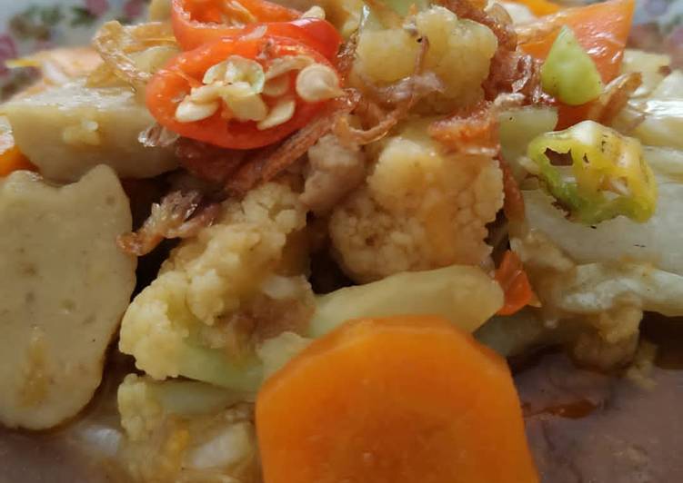 Cara Membuat Capcai kuah sederhana, Lezat Sekali