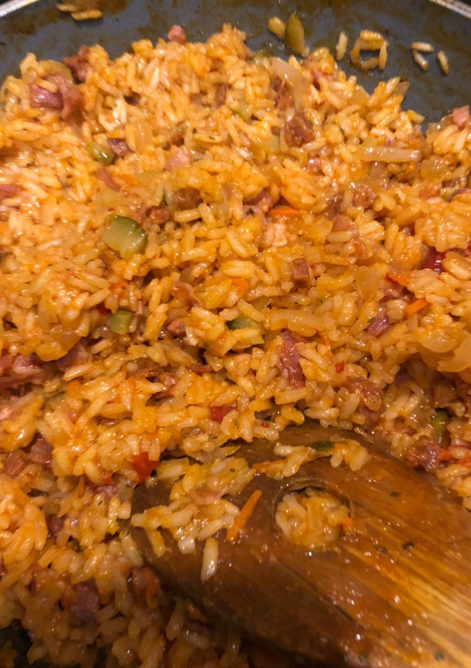 Una foto de Arroz con todo