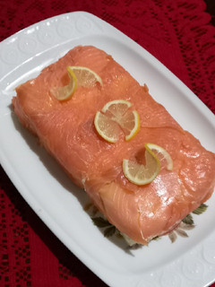 Foto di Mattonella al salmone