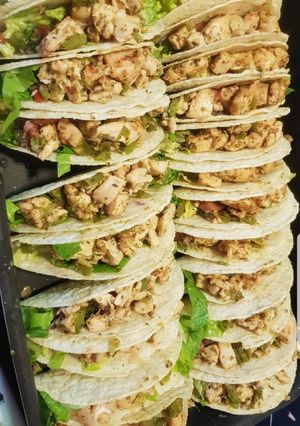 صورة لوصفة تاكو بالدجاج
