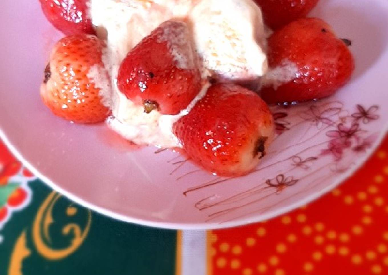 Fresas a la pimienta