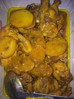 Foto resep Semur ayam pedas