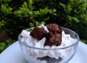 Una foto de Trifle de brownie