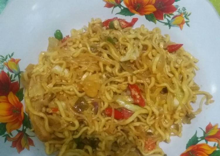 Resep Mie tek tek jamur tiram level 2, Lezat Sekali