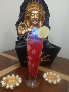A picture of Strawberry mocktail.