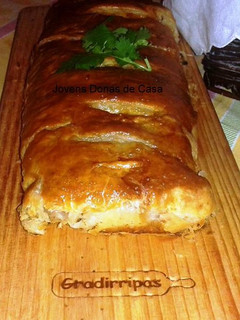 Foto de Folhado de bacalhau