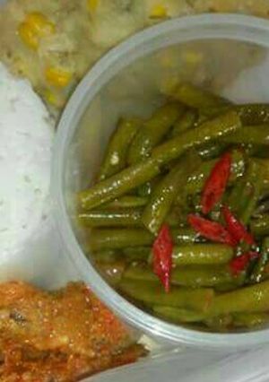 Foto resep Tumis kacang panjang dkk (Bekal ke kantor)