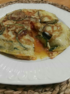 Una foto de Tortilla de verduras