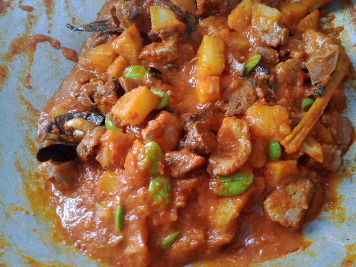 Langkah Gampang Membuat Resep  Sambal goreng ati ampela pete yang Lezat Sekali, Sempurna