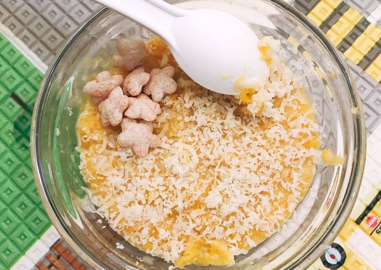 Mpasi Bubur Labu Kuning Oatmeal 6 8 bulan keatas