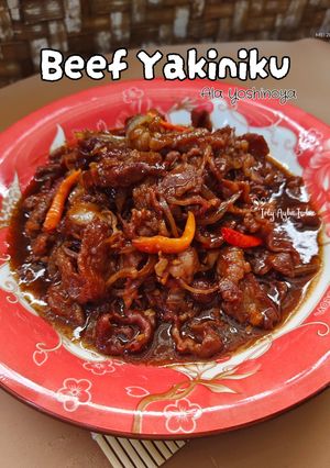 Foto resep Beef Yakiniku ala Yoshinoya