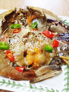 Foto resep Ganjang Gejang. Kepiting fermentasinya Korea. Bikin nagih