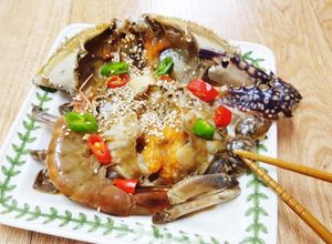 Foto resep Ganjang Gejang. Kepiting fermentasinya Korea. Bikin nagih