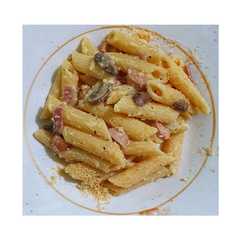 รูปของ Pasta (Penne) Carbonara