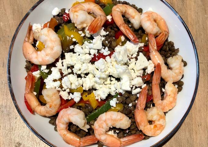 Salade de lentilles